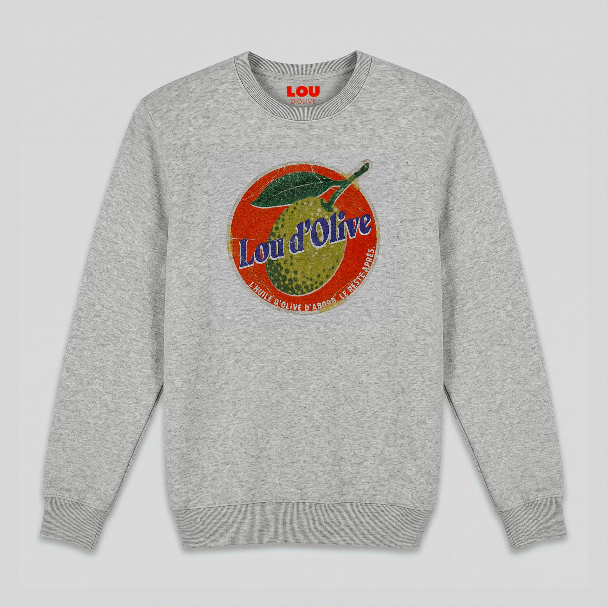 SWEATSHIRT “Etiquette du marché”